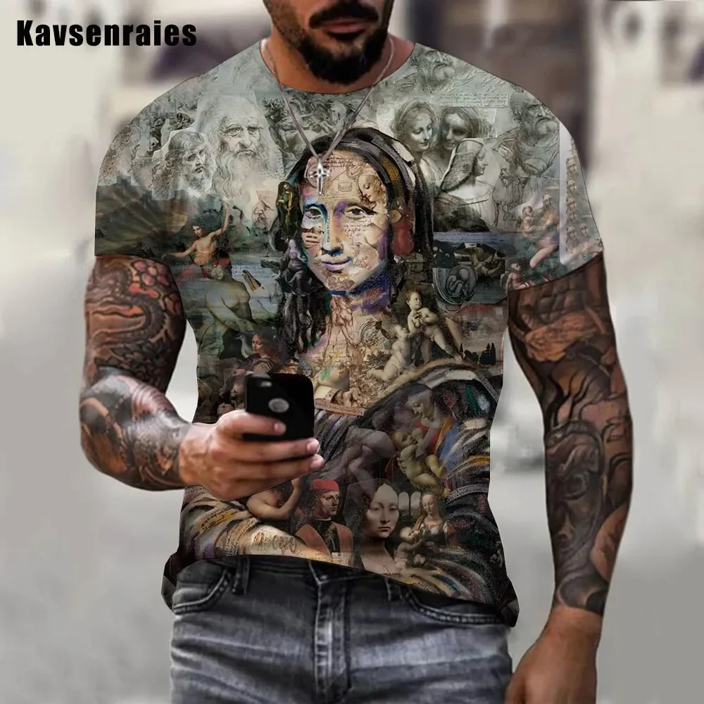

3D printed men's and women's T-shirts, fashionable and casual, fun, fashionable, new summer style