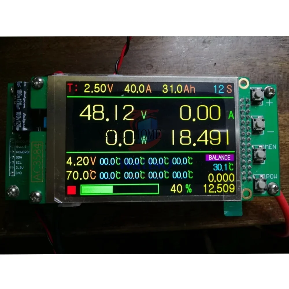 Настройте стандартную систему флюоресцентных устройств 96S BMS 12S 24S 36S 48S 60S 72S 84S 100A