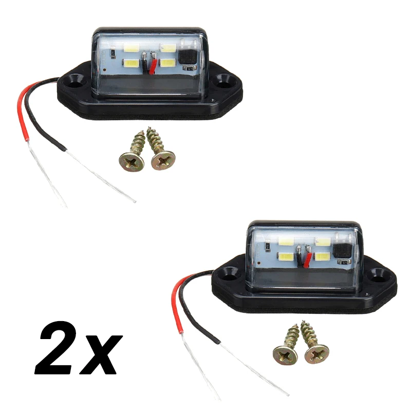 

12 В 24 в 4 светодиосветодиодный s светодиодный автомобильный номерной знак задний фонарь для прицепа лодки RV