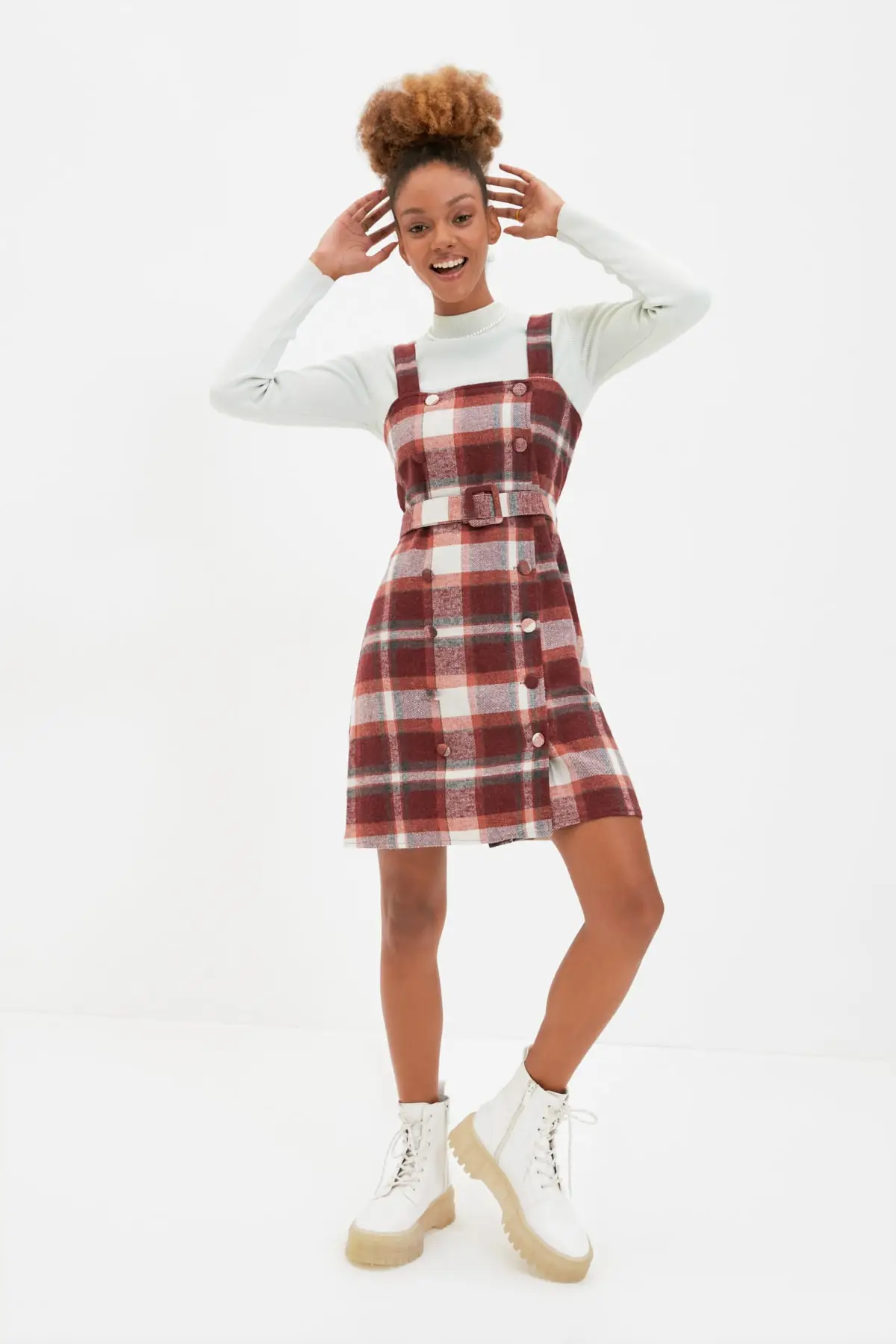 

Trendyol Arched Gilet Dress TWOAW22EL1454