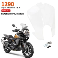 2021 2022 new motorcycle accessories headlight protector light cover protective guard acrylic for 1290 super adventure r s