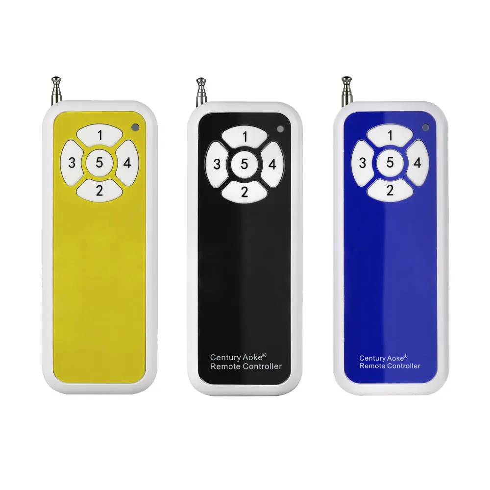 433 МГц DC12V с 5 клавишами обучающего пульта дистанционного управления подходит для