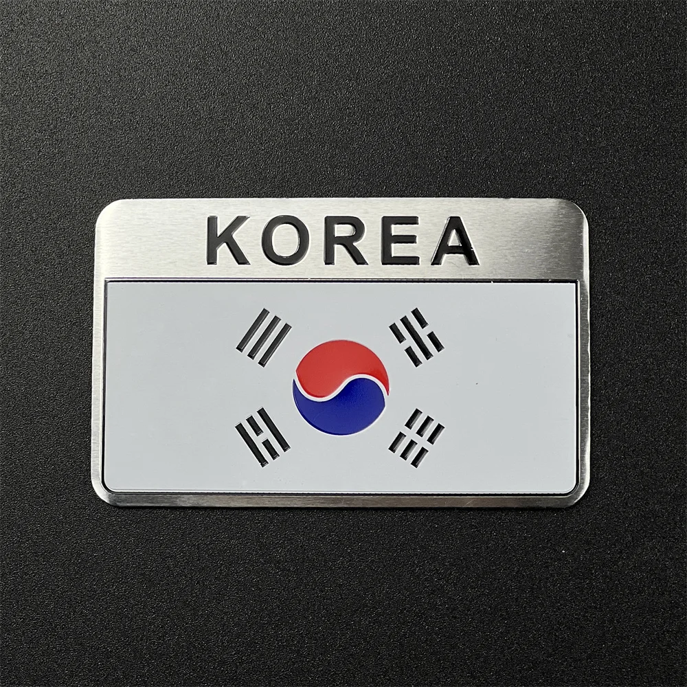 

Наклейка на автомобиль с национальным флагом для SsangYong Tivoli Actyon Туризм Rodius Rexton, Korando Kyron Musso Sports XLV Tivolan предложенная стандартная наклейка