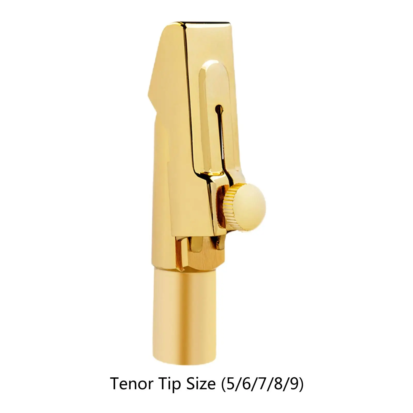 

Metal Gold-Plated Tenor Saxophone Mouthpiece, for Professionals and Beginners, Saxophone Parts Accessories