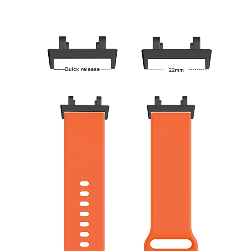 Браслет для умных часов металлический адаптер прочный соединитель совместимый с