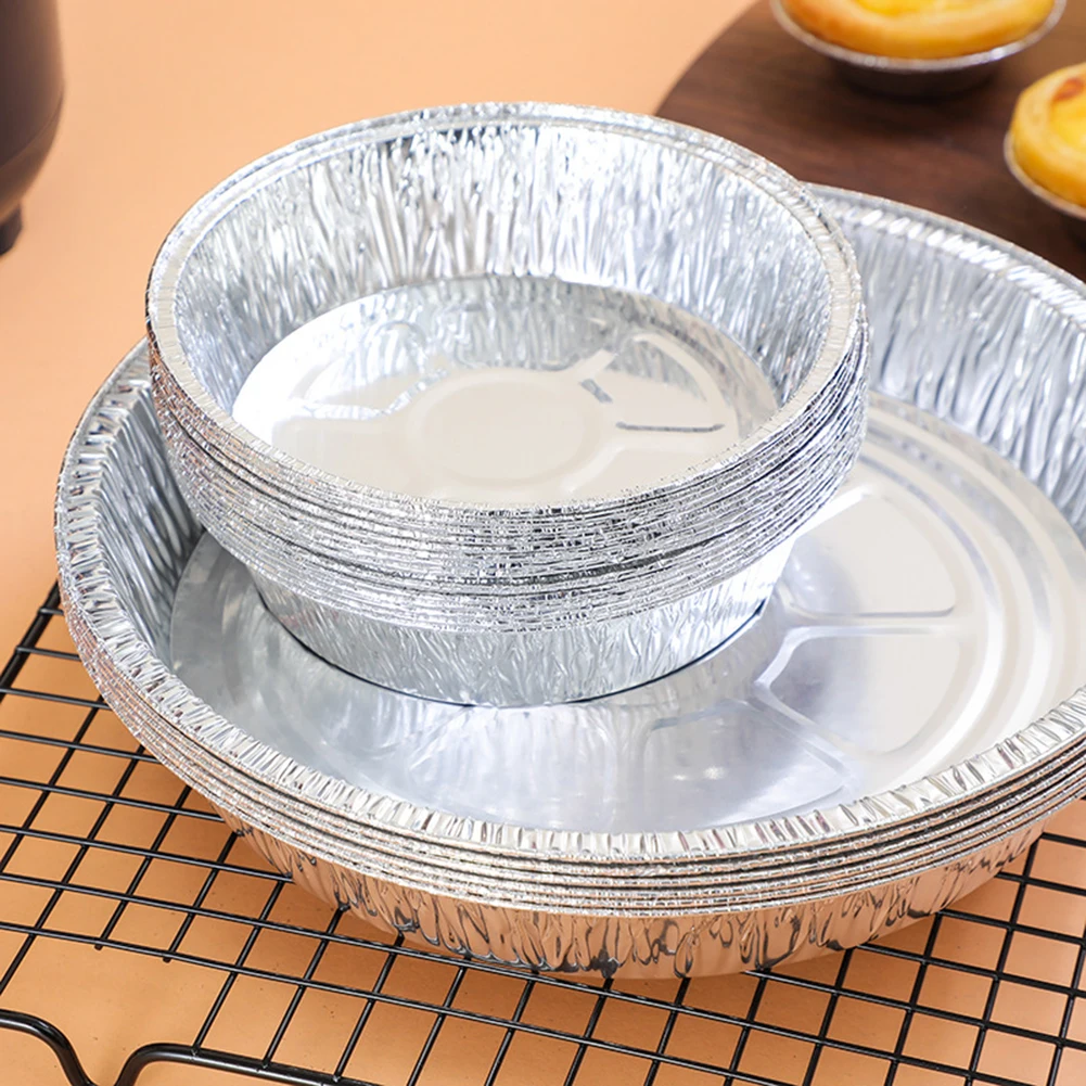 30/50pcs 14.4-20cm Air Fryer Disposable Paper Liner Mat Wood Pulp Steamer Round Paper Baking Mats & Liners Dropshipping