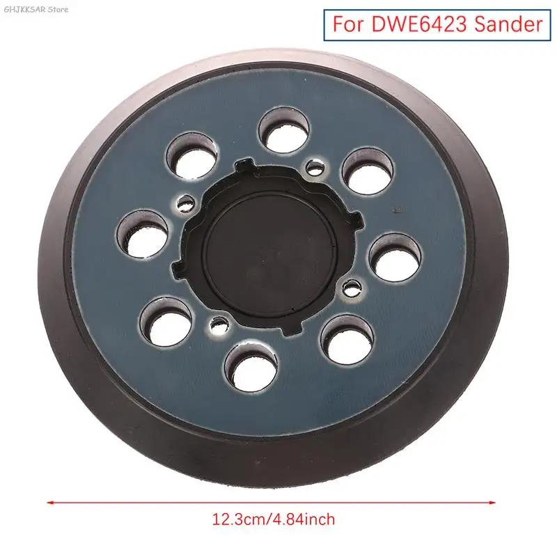 

1Pc 5 Inch 125mm 8-Hole Hook&Loop Sanding Pad Polishing Pad Power Tool Parts Backing Pad For DWE6423 Sander 12.3cm Wholesale