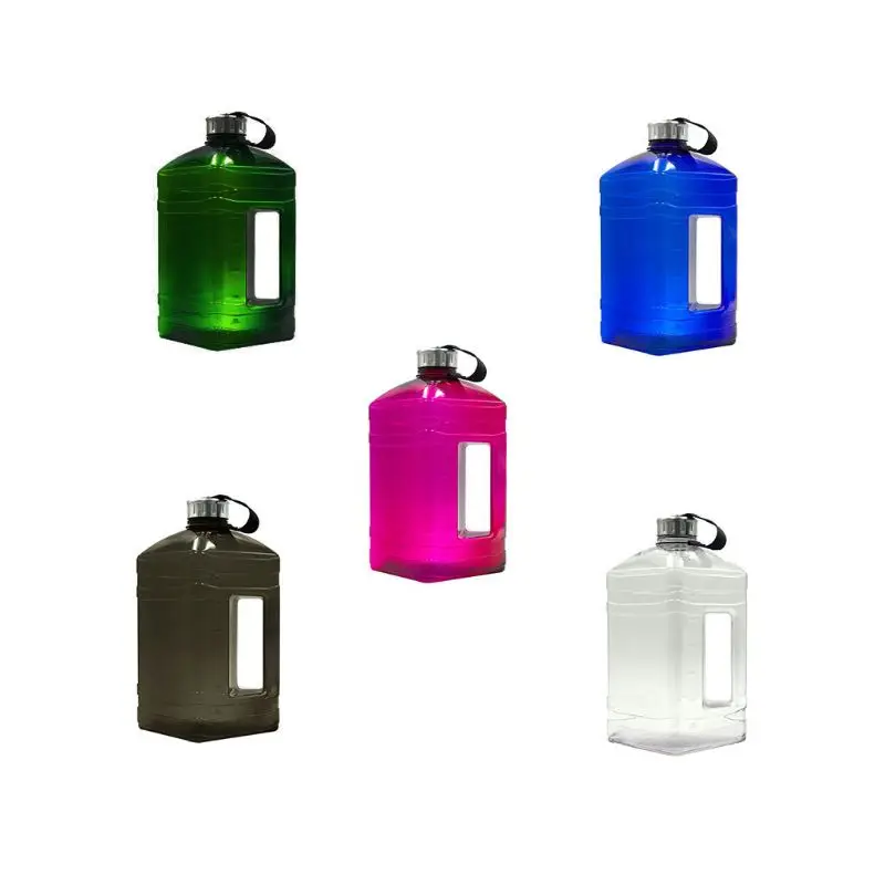 

3.8L Large Kettle Bucket Nylon Handle Anti Leakage Gym Portable Workout Du