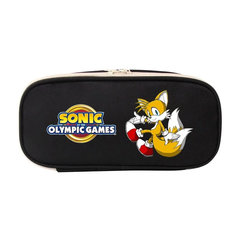 Пенал тканевый в стиле аниме для студентов милый чехол карандашей и с принтом s