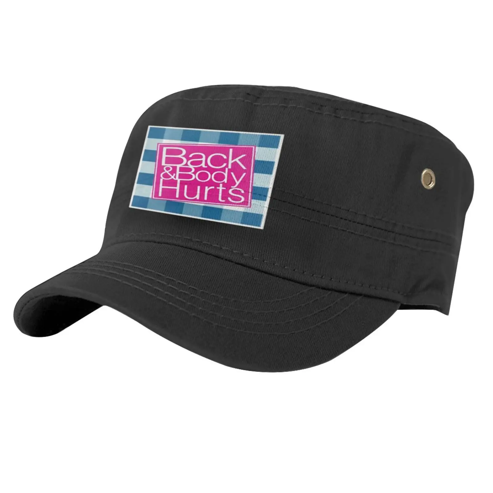 

Back And Body Hurts Uni 2020 Cap Beach Beret Men Women's Caps Summer Fishing Wool Beanie Men's Berets Women's Hat Women's Caps