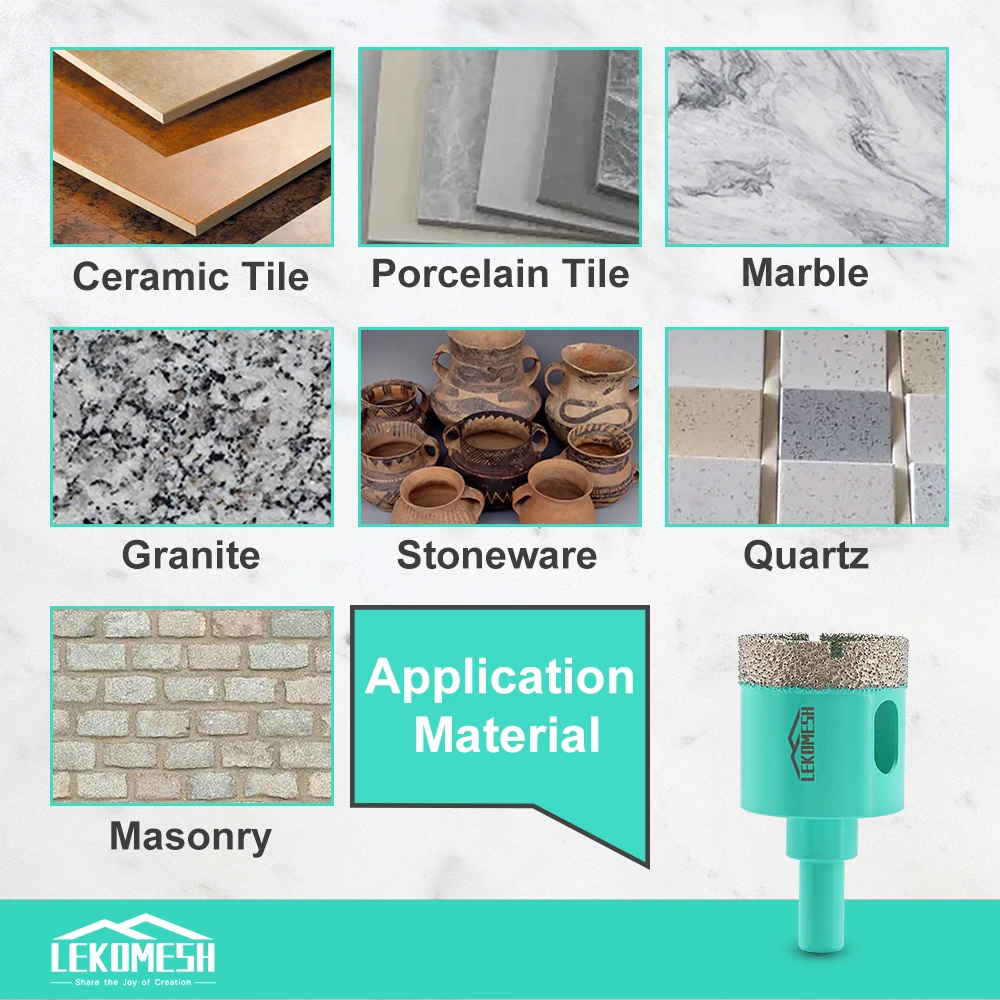 2 шт./набор алмазные сверла для керамики гранита мрамора