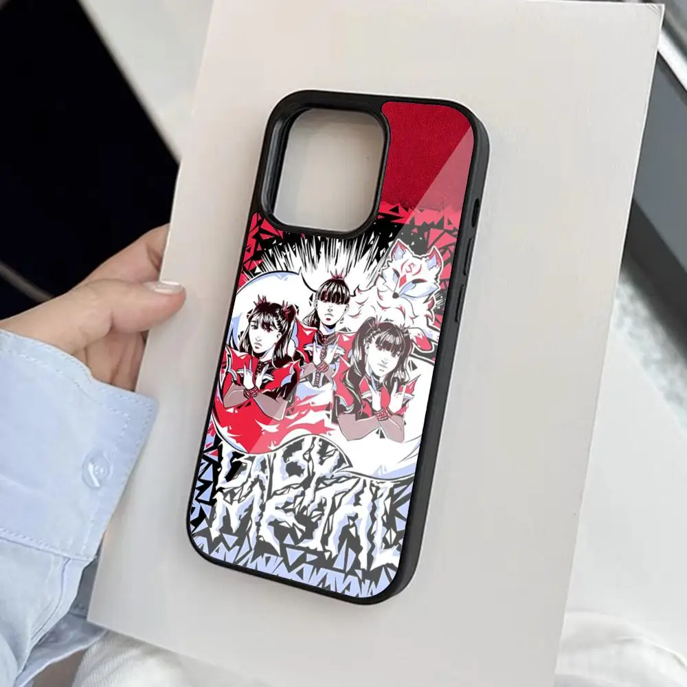 Чехол для телефона Babymetal Japanese Girl Idol Iphone 16 15 14 13 12 11 Pro Max Mini 8 Plus Se Xr X Xs 2020 чехол из ПК +
