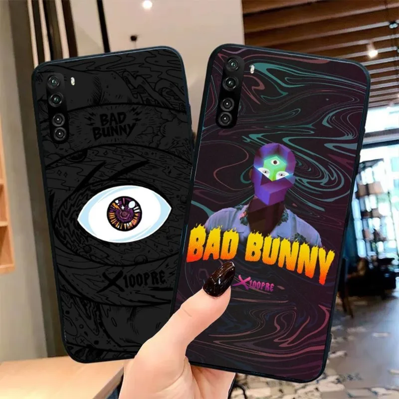 

Bad Bunny X100PRE Phone Case for OPPO Find X5 X3 X2 A93 Reno 8 7 Pro A74 A72 A53 Black Soft Cover Funda Shell