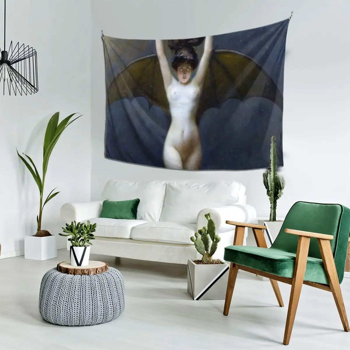 Декоративный гобелен laniakea декоративная роспись в космосе для спальни комнаты