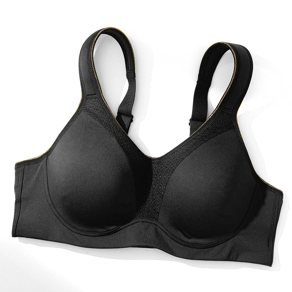 Women's Sports Bra Bounce Control Underwire Maximum Support High Impact Plus Size Sportwear Gym Training Running Vest Underwear