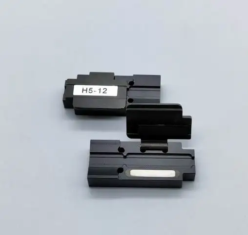 Fiber Holder H5-12 For Optical Ribbon Fiber Fusion Splicer ILSINTECH SWIFT R5  12 Core  Ribbon Cable Clamp A Pair