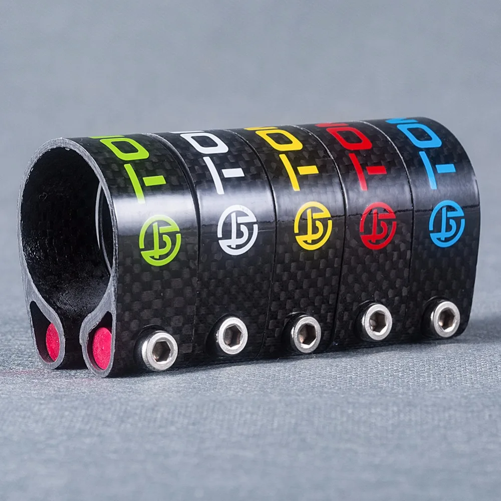 

TOMTOU Seatpost Clamp Carbon Fiber Bike Seat Post Clamp for Bicycle Seatpost 31.8mm or 34.9mm
