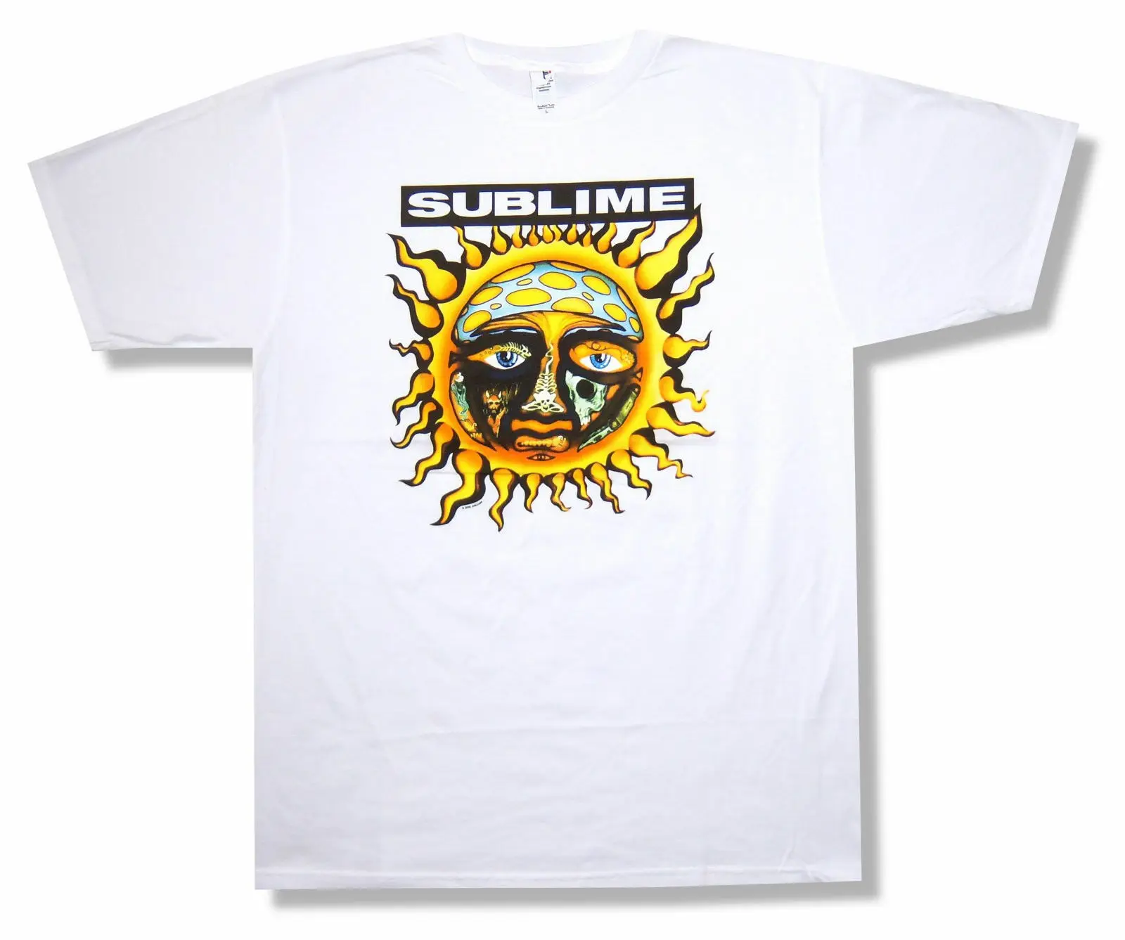 

Sublime Sun On White 30/1 T Shirt New Classic Logo