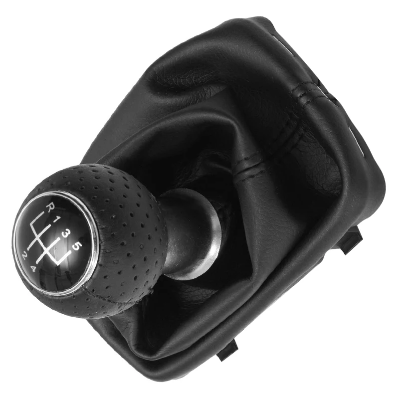 

Manual 5 Speed Car Gear Shift Knob Gaiter Boot Cover For Audi A3 S3 8L 1.6L 1996 1997 1998 1999 2000 2001 2002 2003