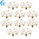 10 шт 807 FU-7 24 27 FD422 WE272A WE311A вакуумная трубка керамическая U5A позолоченная 5Pin трубка гнездо шасси