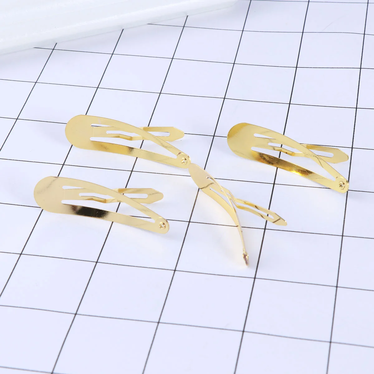 

50 Pcs Girl Barrettes Candy Color Hair Clips Kids Accessories Girls Snap Child Pins