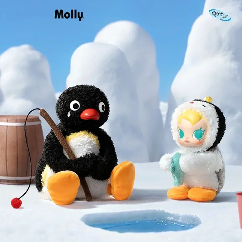 Виниловый кулон POPMART Baby Molly PINGU Happy Fishing Series