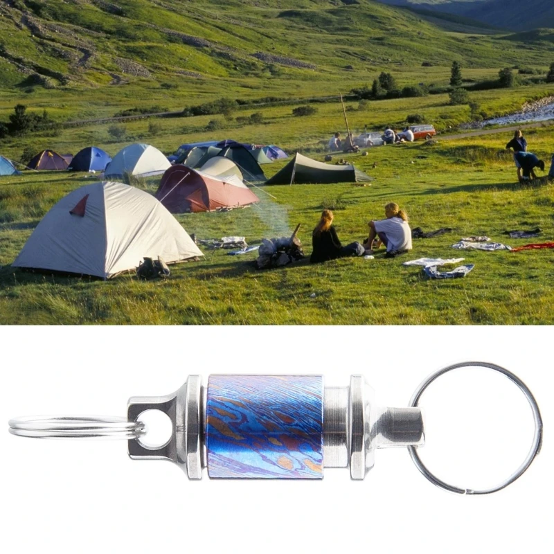 

Быстросъемный брелок из титанового сплава Съемная пряжка для ключей