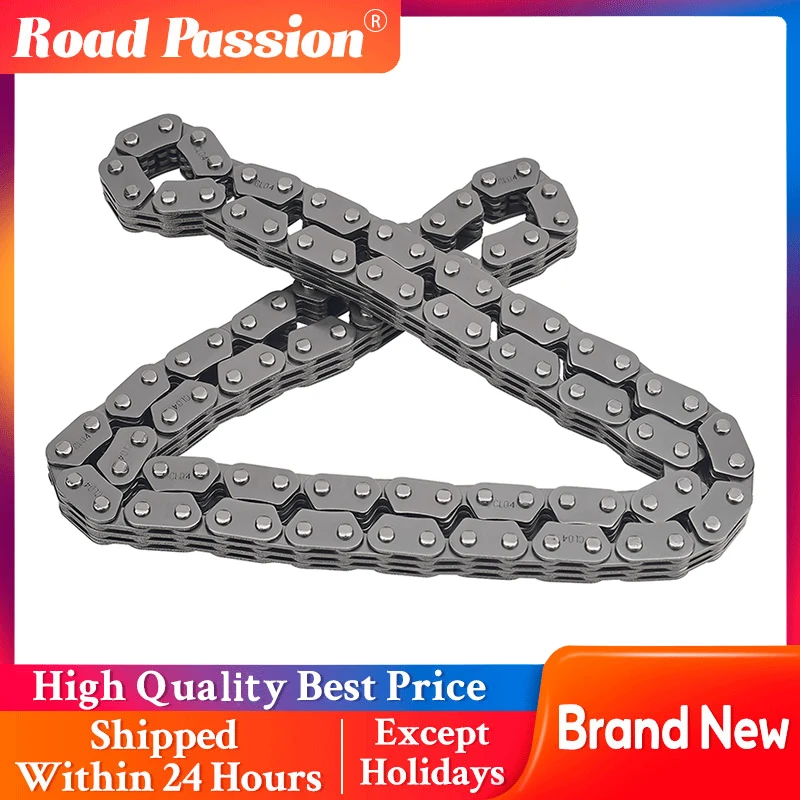 Road Passion Motorcycle Camshaft Timing Chain 104 Links For Honda TRX500FPA TRX500FA TRX500FGA Foreman GPScape 14401-HN2-003