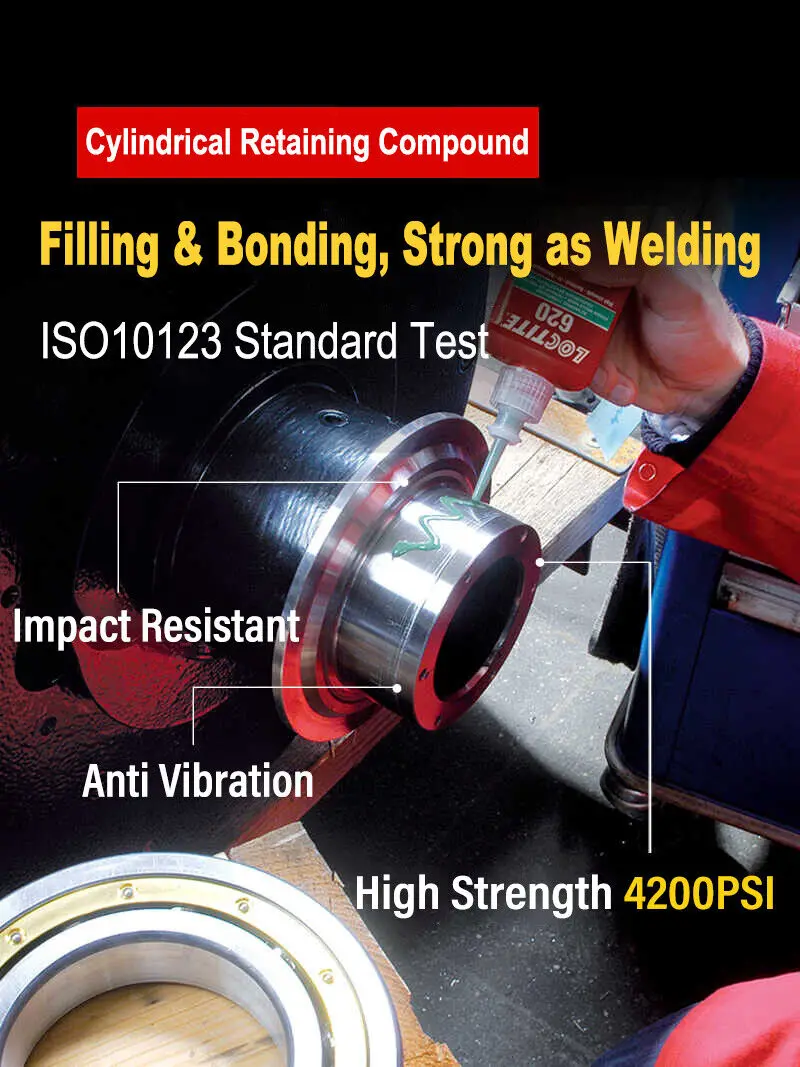 1 шт LOCTITE 638 250 мл фотоэлемент зеленый цилиндрический Универсальный