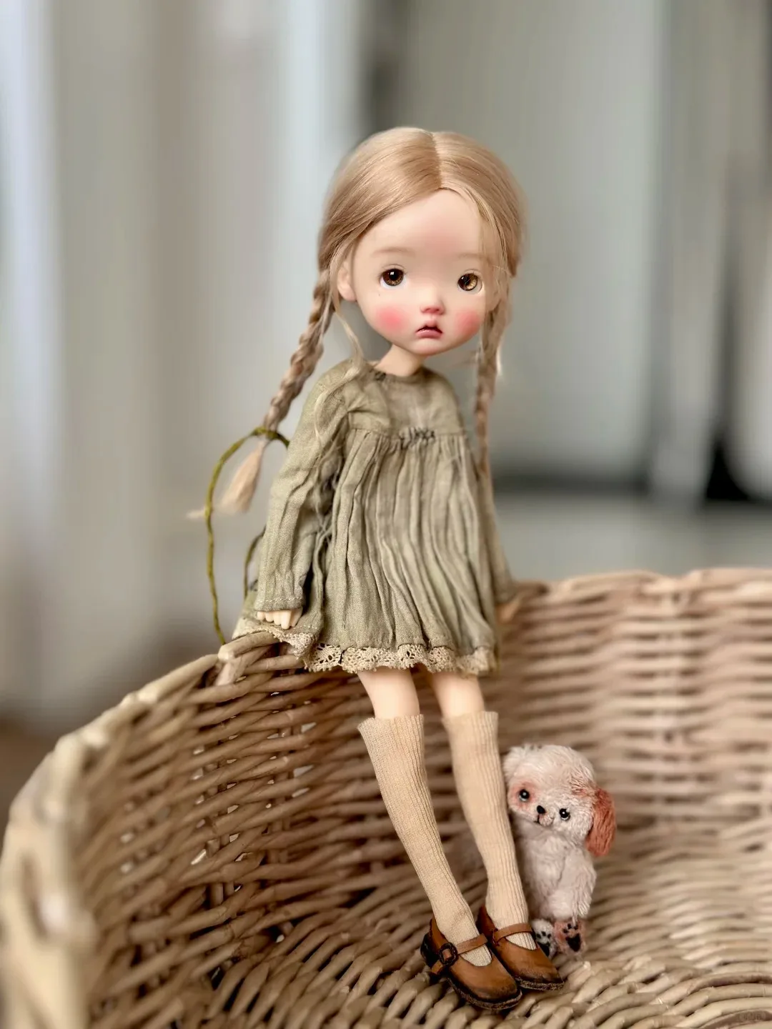 Фото Новая кукла BJD 1/6, старшая сестра-клевер, милая девочка, высококачественная игрушка из смолы, подарок на день рождения, куклы для малышей по акции, бесплатная доставка. №4