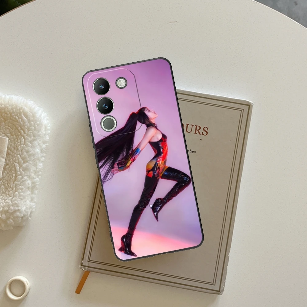 Чехол для телефона с рисунком Danna Paola черный мягкий чехол VIVO Y95 Y93 Y31 Y20 V19 V17 V15 Pro X60 NEX