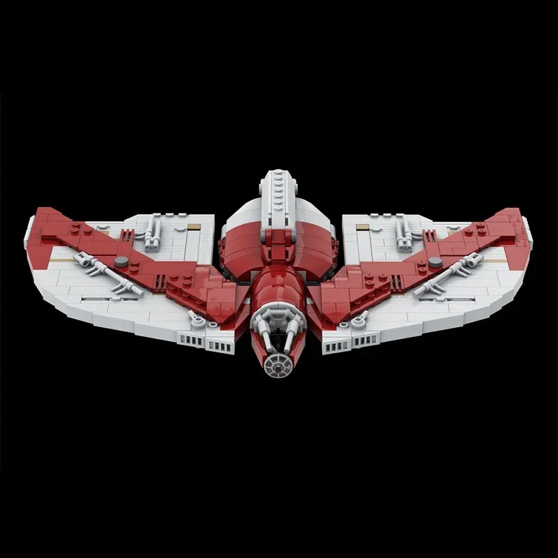 Фото Набор строительных блоков MOC T6 Shuttle Star Battle UCSed, 721 деталь, для сборки архитектурных моделей, творческий конструктор, подарок, дизайн для демонстрации №2