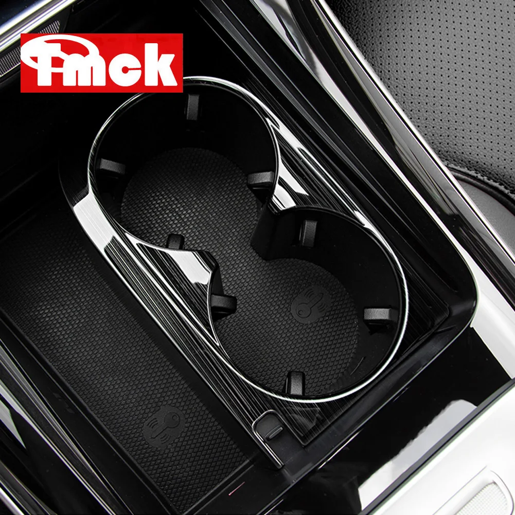 

For Mercedes Benz C Class W206 C200 C220 C260 C300 2022+ Car Accessories Center Console Water Cup Storage Box Holder Cover Trim