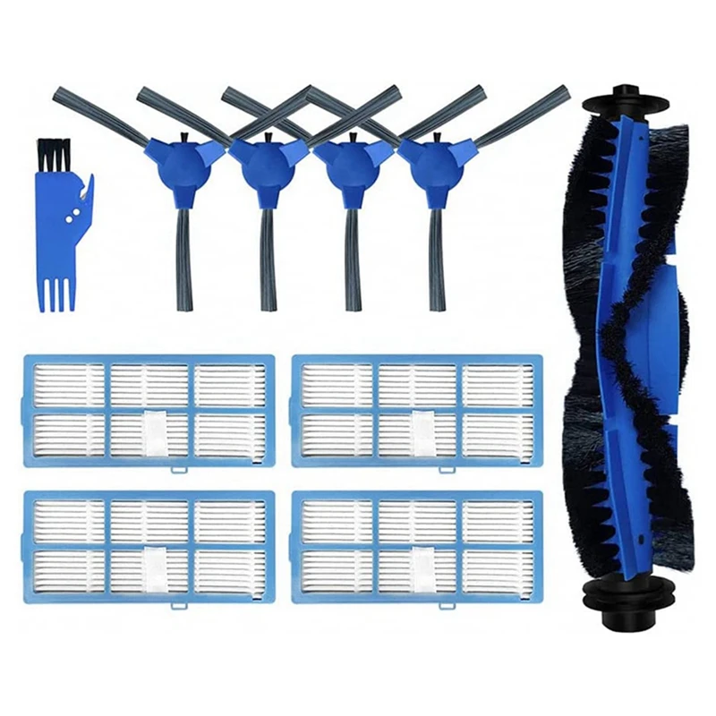 

Replacement Accessories For Proscenic 850T Robot Vacuum Cleaner Spare Parts Kit Main Brush Side Brush Hepa Filter