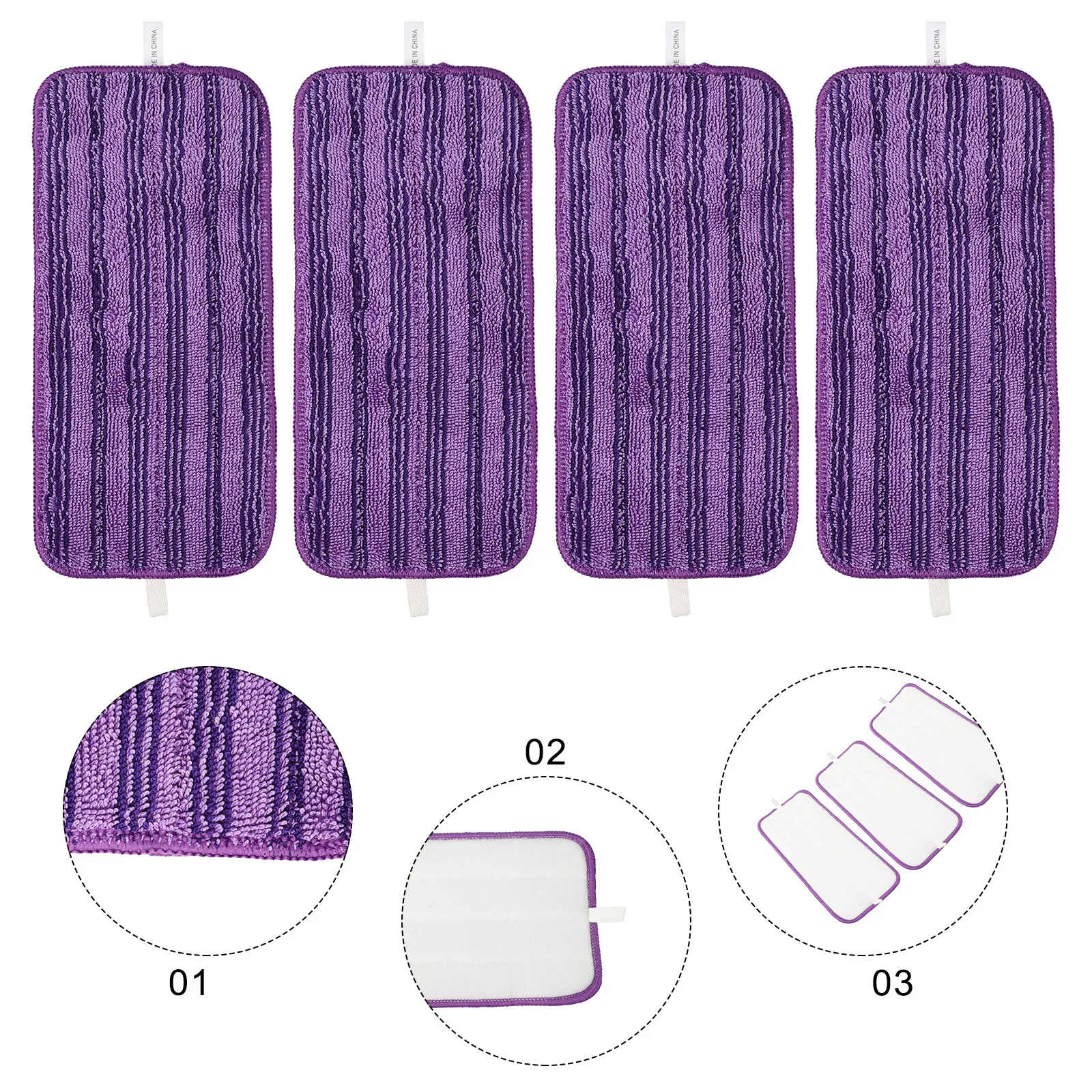 4/6 упаковок влажных подушечек многоразовые подушечки для швабры Swiffer Wet Jet бытовые