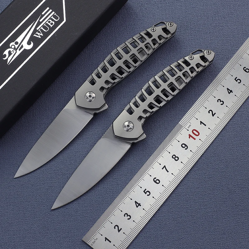 Маленький нож-рыбья кость инструменты для улицы M9 Couteau S35VN стальной складной нож