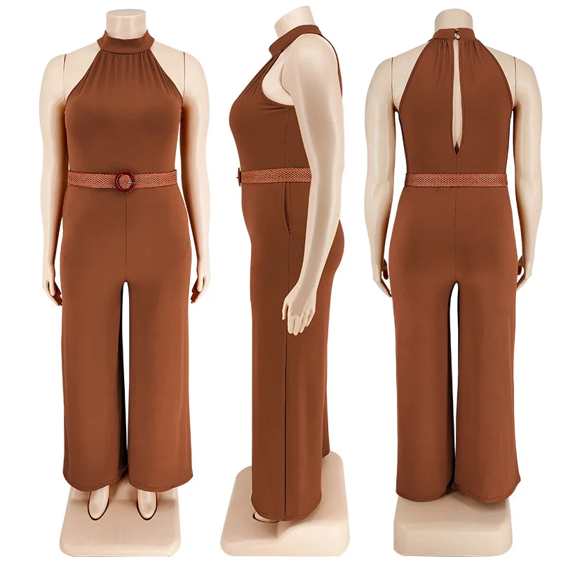 Рисунок 6 - Женский однотонный комбинезон с лямкой на шее