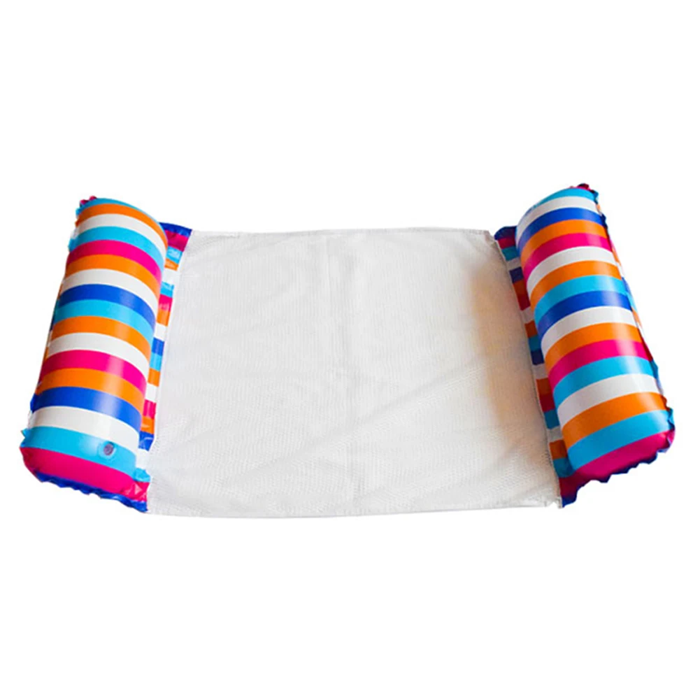

Floating Water Hammock Lounger Fun Toys Inflatable Floating Air Bed Swimming Pool Foldable Inflatable Recliner