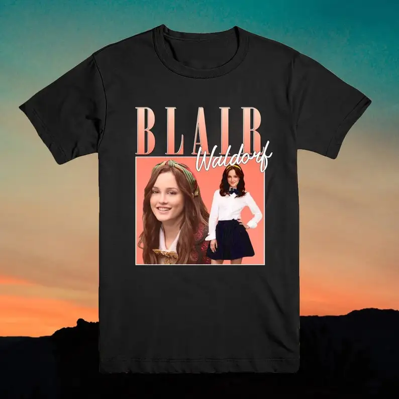 

Blair Waldorf Shirt Vintage Gossip Girl 90S Inspired Retro Homage Style THROWBACK Classic T-Shirt
