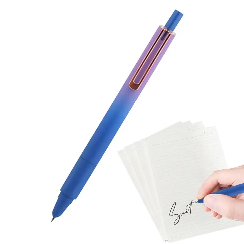 

Ручка перьевая многоразовая с чернилами, Выдвижной Инструмент для письма, принадлежности для плавного письма