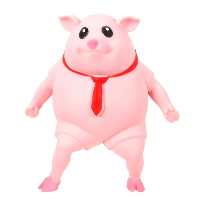 

Squeeze Pink Pig Pinch Toy Squeezable Toy Halloween Stress Relief Toy Child Gift