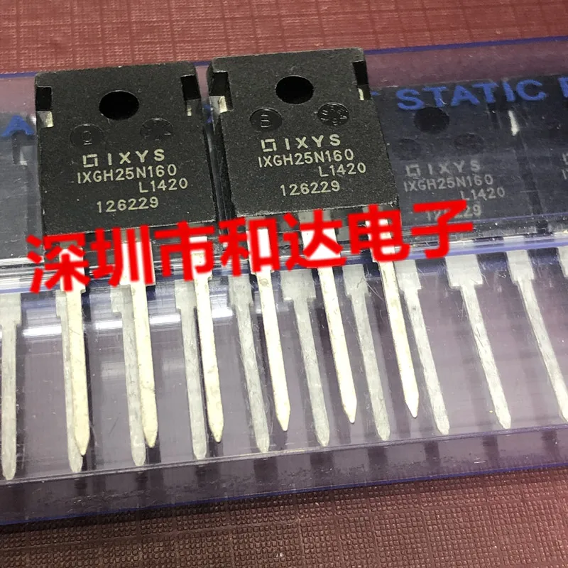 

(5 шт./партия) IXGH25N160 MOS TO-247 1600V 75A