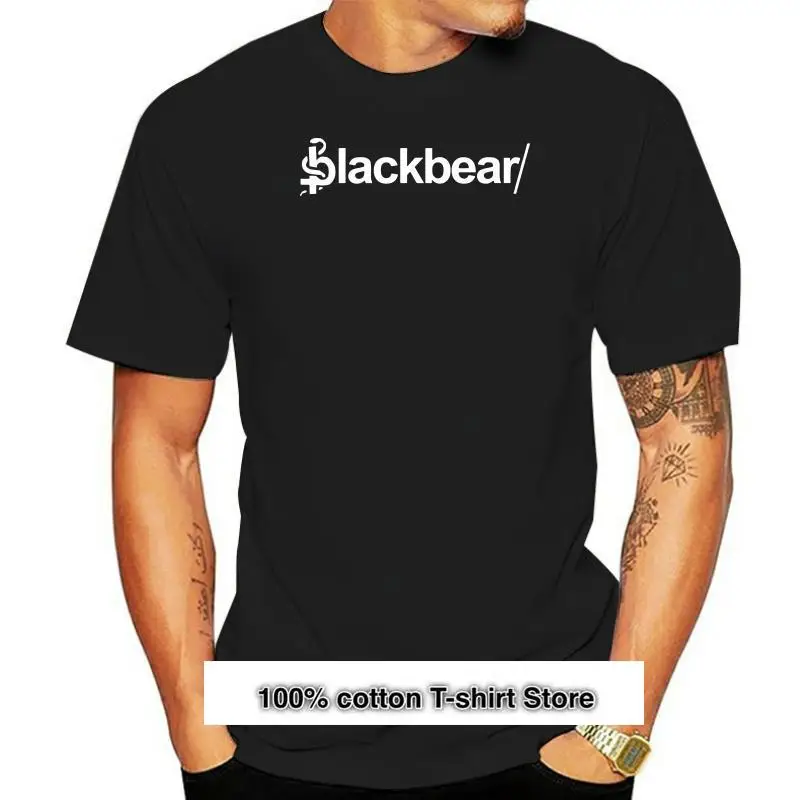 

Camiseta negra para hombre Blackbear Merchandise