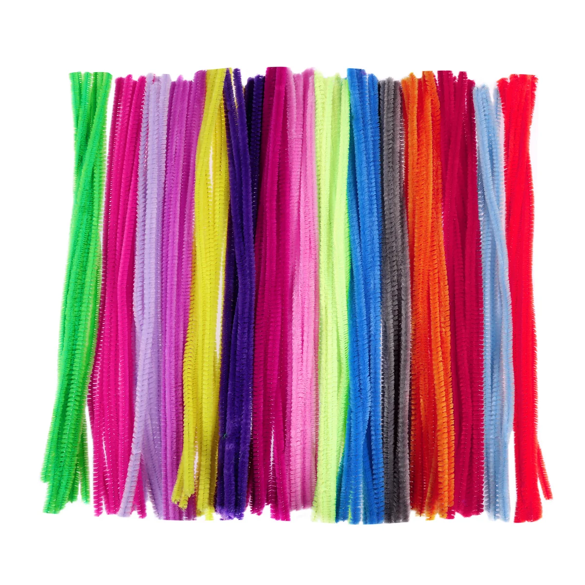 

Red Pipe Cleaners Pipe Cleaner Orange Cleaner Assorted DIY Chenille Stems Chenille Pipe Cleaner