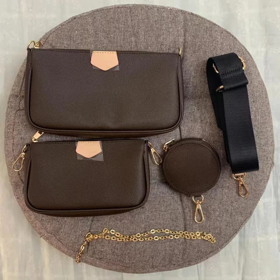 High Quality New Shoulder Bag Fashion Women Three-Piece Messenger Bag MULT1 CHETTE ACCESS000RlES Classic Handbags With Box
