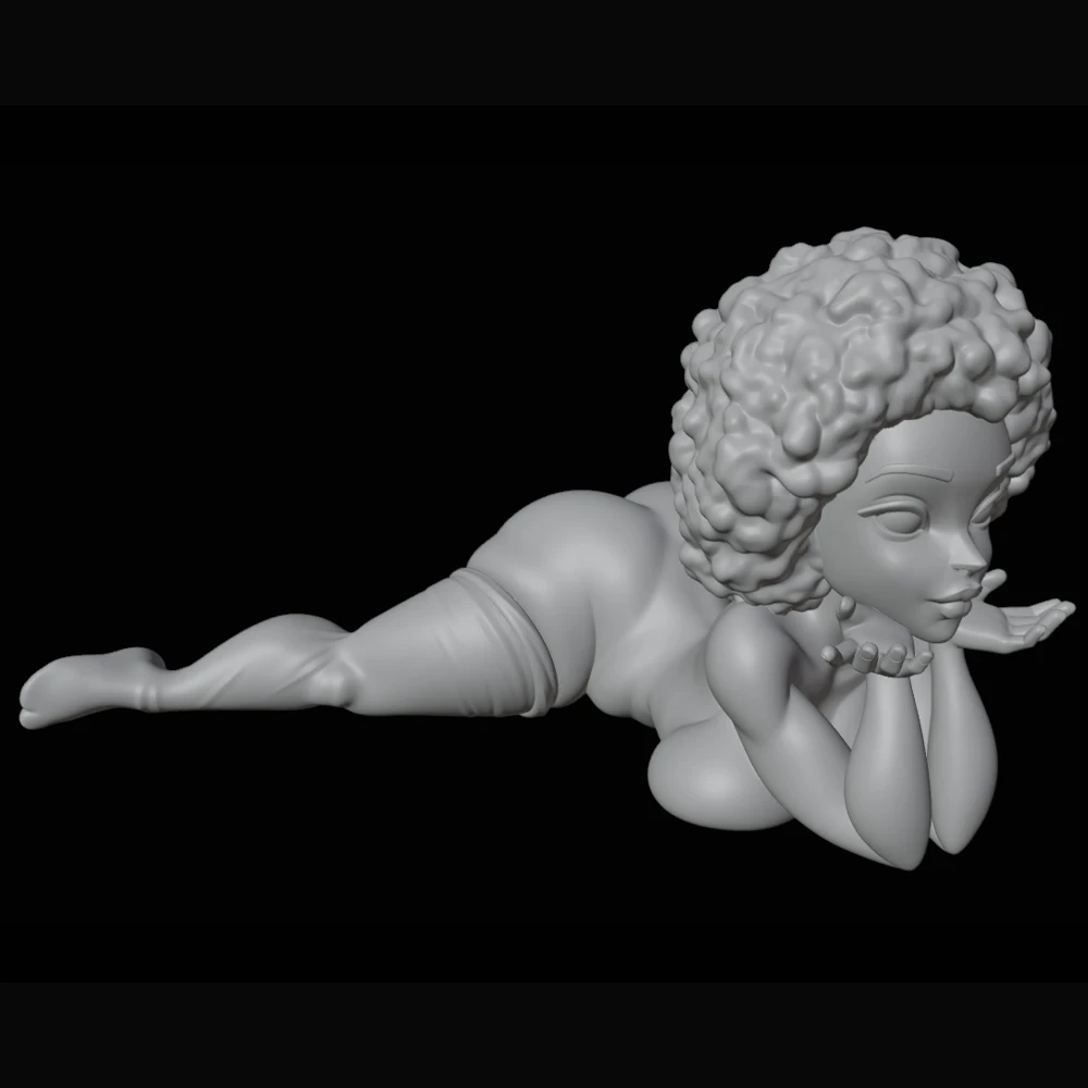 Модель 3d печати 1/24 набор для красоты йоги разрезы красота NSFW аниме сборки фигурки