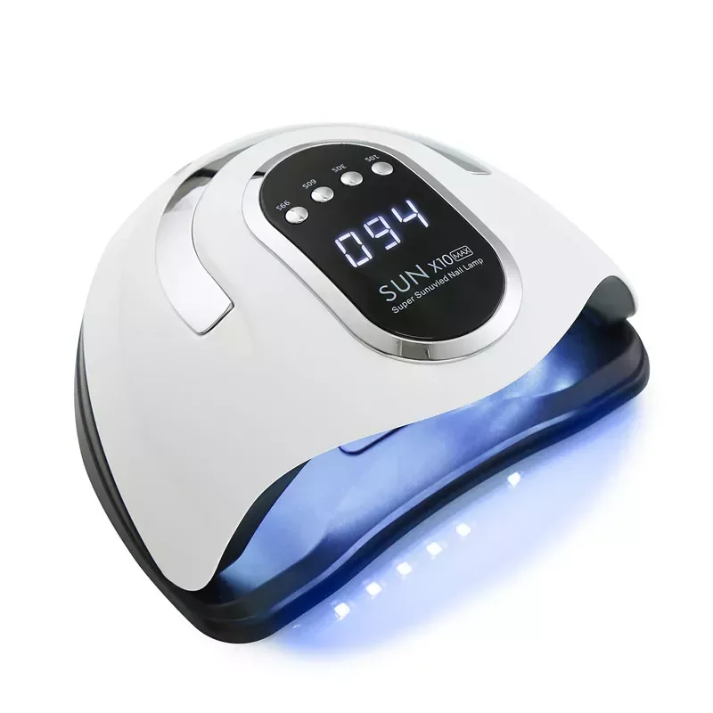 

NEW2023 SUN X10 MAX UV LED Lamp Nail Dryer 66Pcs UV Lamp For Nail Gel Polish Varnish Curing Lamp LCD Display Nail Art Tools
