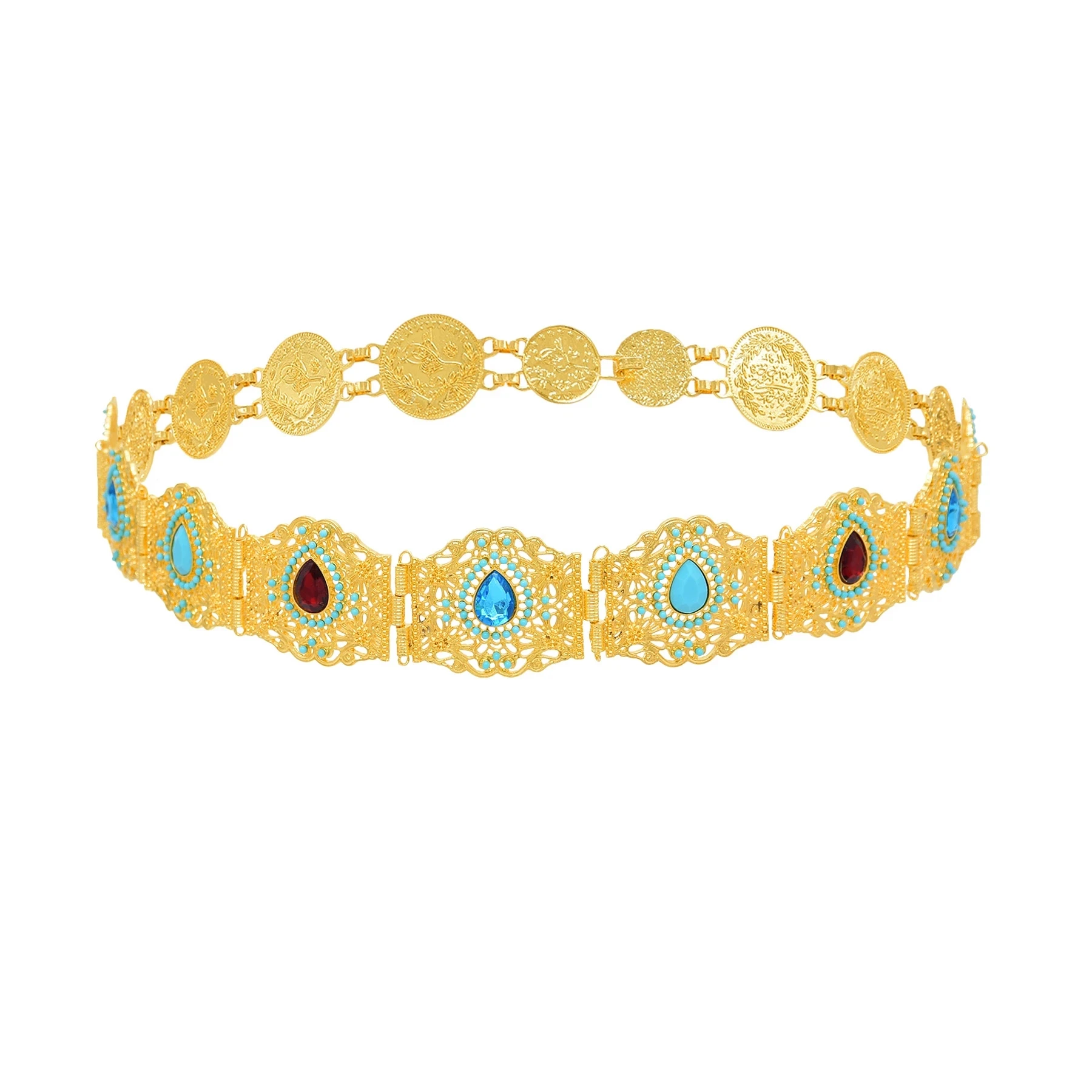 

Женский ремень в этническом стиле с бабочкой