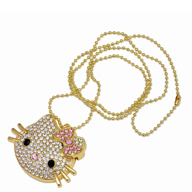 

USB флеш-накопители KT Cat ожерелье, реальный объем, хрустальный флеш-накопитель, хороший подарок, карта памяти 64 Гб/32 ГБ/16 ГБ/8 ГБ/4 ГБ, Usb-накопитель, U-диск