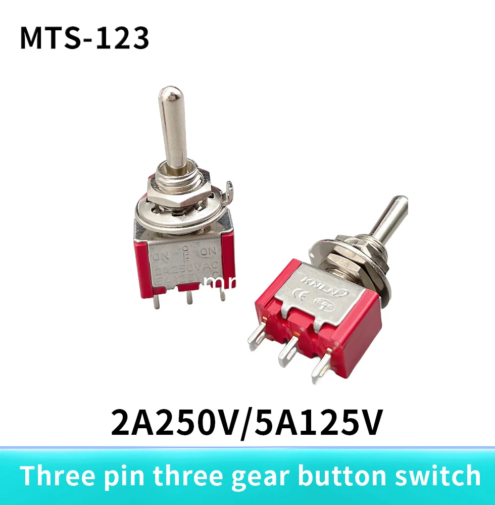 

MTS-123 223 6 мм кнопочный переключатель красная двойная сброс головка переключатель 3 pin 3 скорости микро клавишная кнопка
